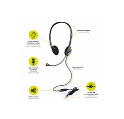 Port Designs Headset 3,5 mm combo jack