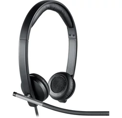 LOGITECH FEJHALLGATÓ 2.0 - H650E VEZETÉKES STEREO MIKROFONOS, FEKETE