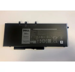 Eredeti gyári Dell 4 cellás laptop akkumulátor - GD1JP - Dell Latitude 5280, 5290, 5480/5488, 5490,5491, 5495, 5580, 5590, 5591, Precision 3250, 3530 tipusú laptopokhoz