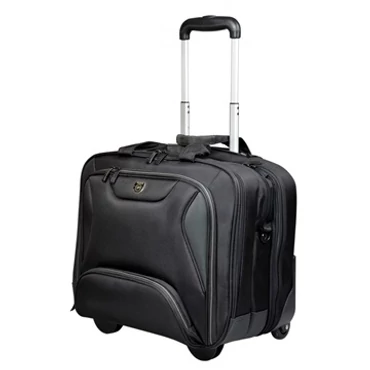 Port Designs gurulós táska, Manhattan, 14"-15,6" - fekete