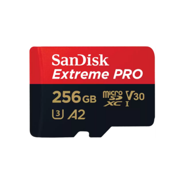 SANDISK 214505, MICROSD EXTREME PRO KÁRTYA 256GB, 200/140 MB/s, A2 C10 V30 UHS-I U3