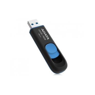 ADATA Pendrive 32GB, UV128 USB 3.1, Fekete-kék