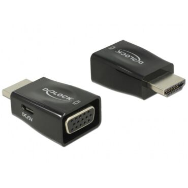 DELOCK Átalakító HDMI-A male to VGA female