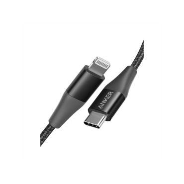 ANKER Töltőkábel, PowerLine+ II USB-C - LTG, 1 méteres, fekete - A8652H11