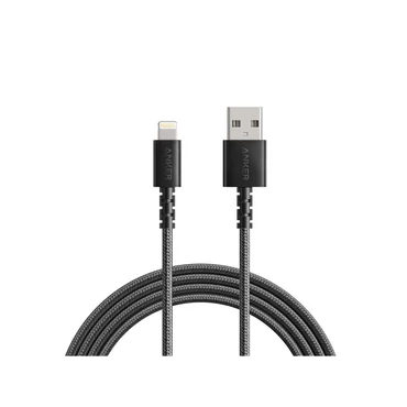ANKER Töltőkábel, PowerLine Select+, USB-A - LTG, 1,8 méteres, fekete - A8013H12