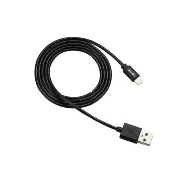 CANYON Töltőkábel, USB - LTG, Apple kompatibilis, fekete - CNS-MFICAB01B