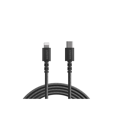 ANKER Töltőkábel, PowerLine Select+ USB-C - LTG, 0,9 méteres, fekete - A8618H11