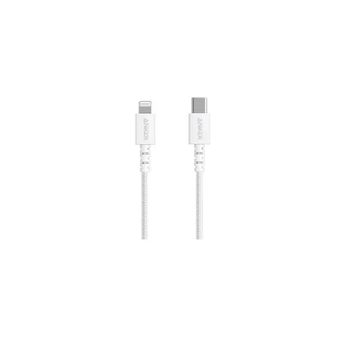 ANKER Töltőkábel, PowerLine Select+, USB-C - LTG, 1,8 méteres, fehér - A8618H21