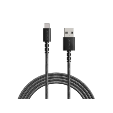ANKER Töltőkábel, PowerLine Select+, USB-A - USB-C, 1,8 méteres, fekete - A8023H11