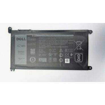 Eredeti gyári Dell 3 cellás laptop akkumulátor - FW8KR - Inspiron 5368, 5378, 5379, 5565, 5567, 5568, 5570, 5575, 5578, 5579, 5765, 5770, 5775, 7460, 7560, 7579, tipusú laptopokhoz